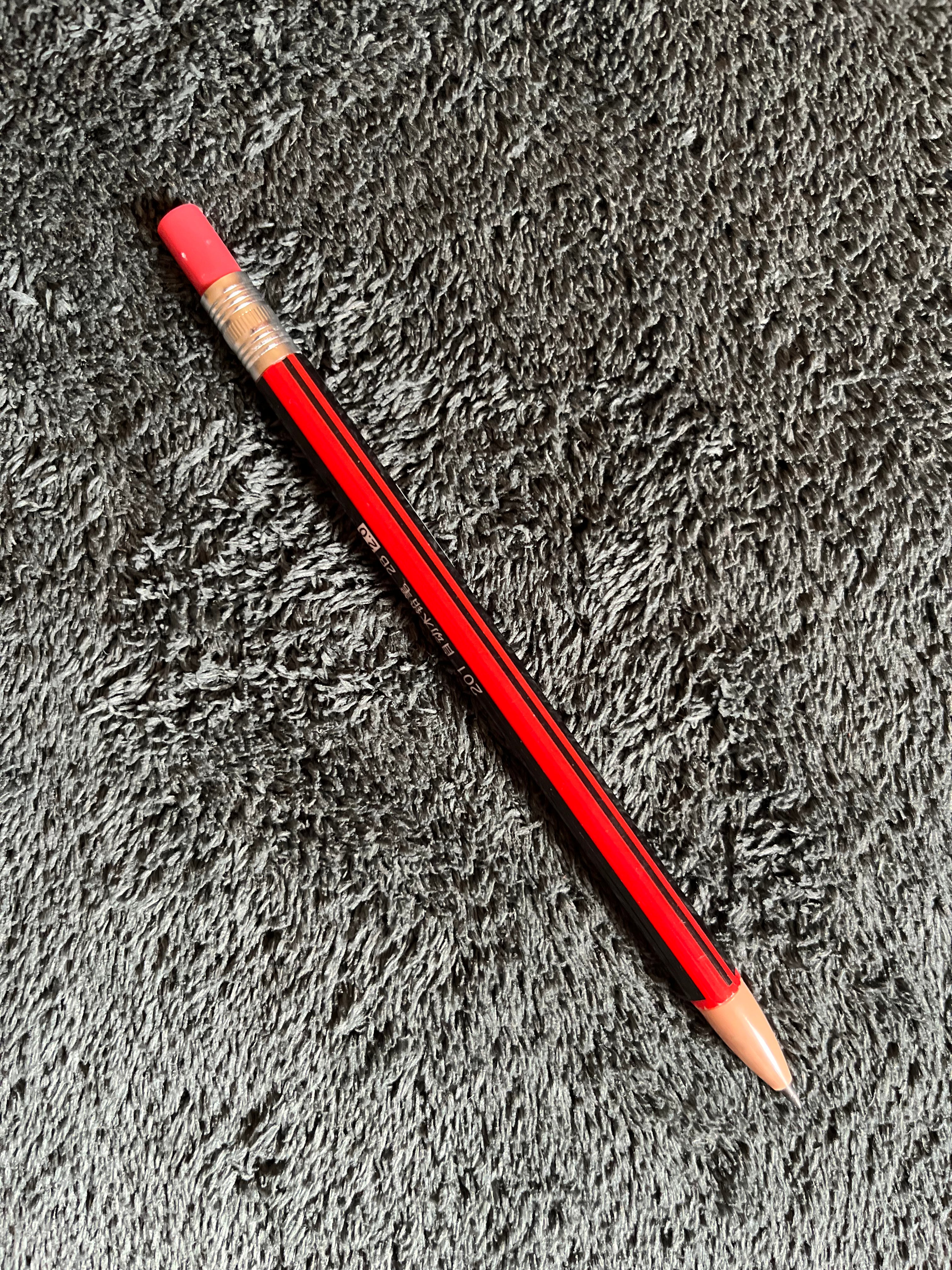 Ruler Pencil Red