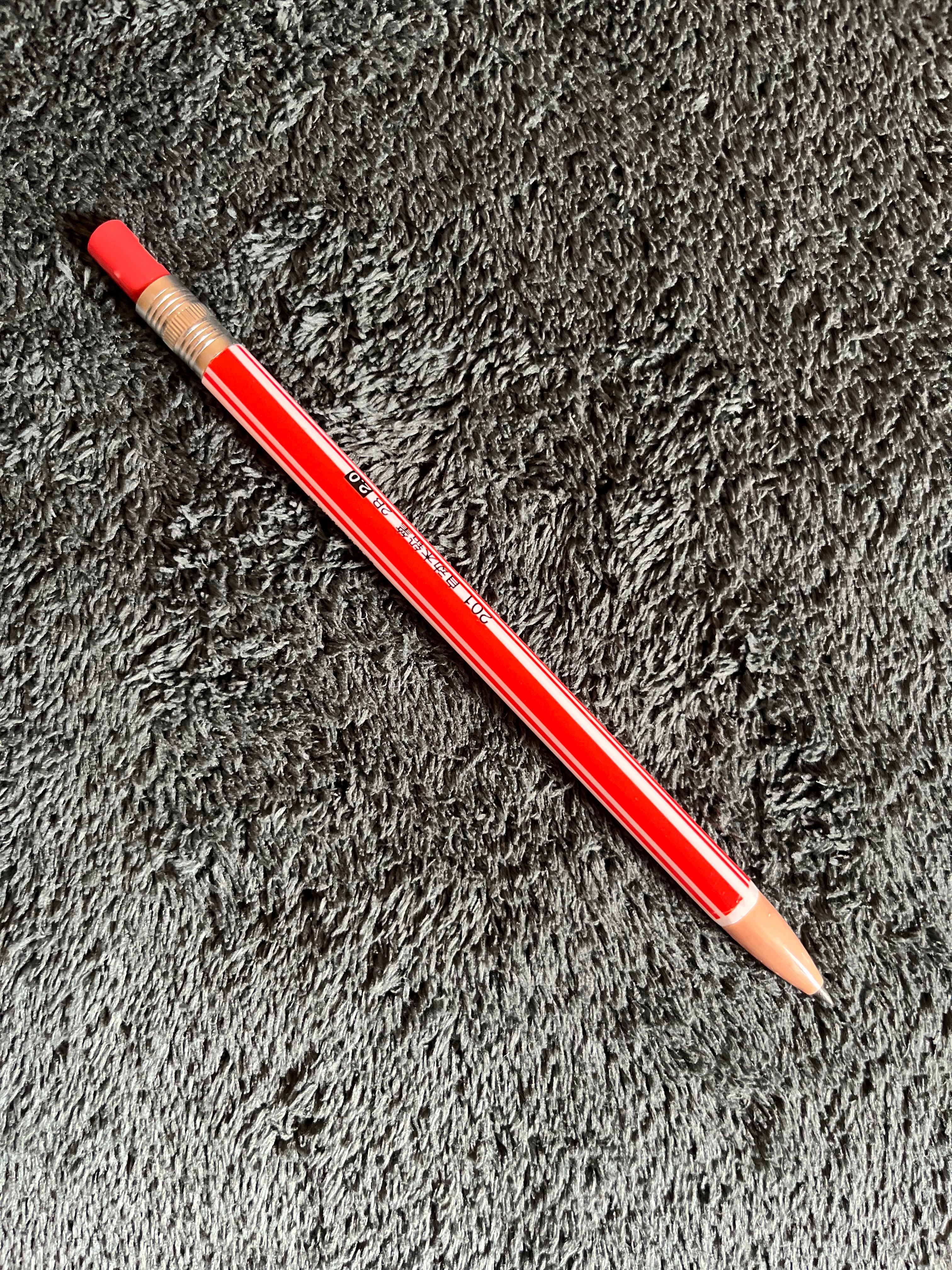 Ruler Pencil Red 2